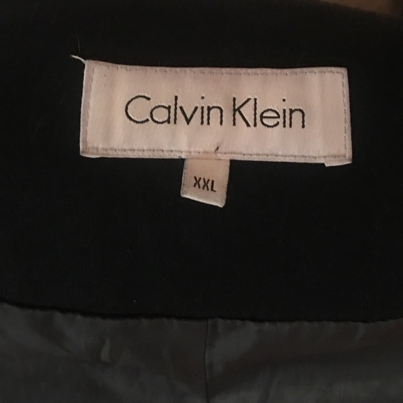Calvin Klein Mens Wool Blend Winter Pea Coat - Picture 8 of 8